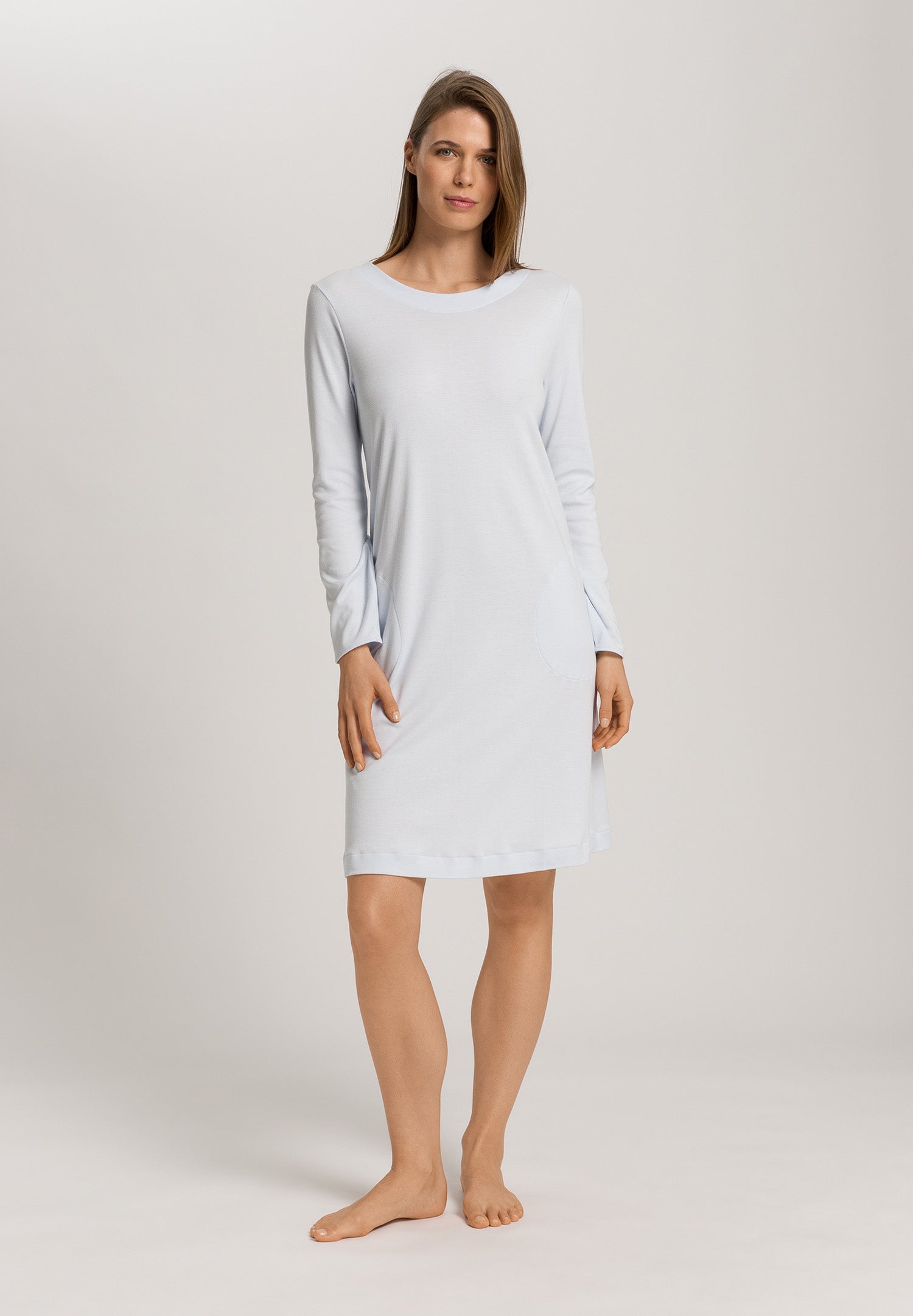 Malena Soft Cotton Nightgown | Powder Blue 74764-2512