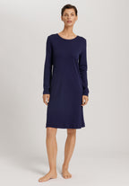 Malena Soft Cotton Nightgown | Night Blue 74764-2624