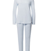 Malena Soft Cotton Pajama Set | Powder Blue 74765-2512