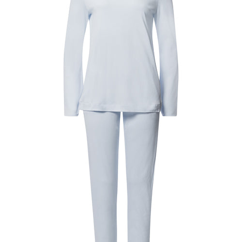 Malena Soft Cotton Pajama Set | Powder Blue 74765-2512