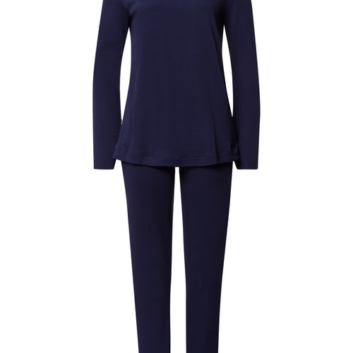 Malena Soft Cotton Pajama Set | Night Blue 74765-2624