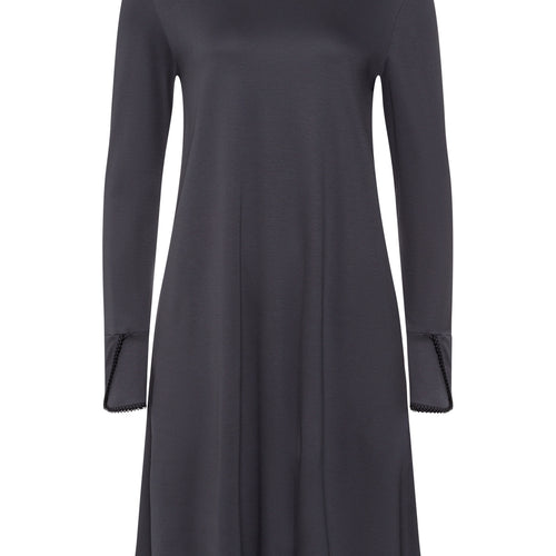 Una Tulip Sleeve Cotton Nightgown | Black Pearl 74772-2183