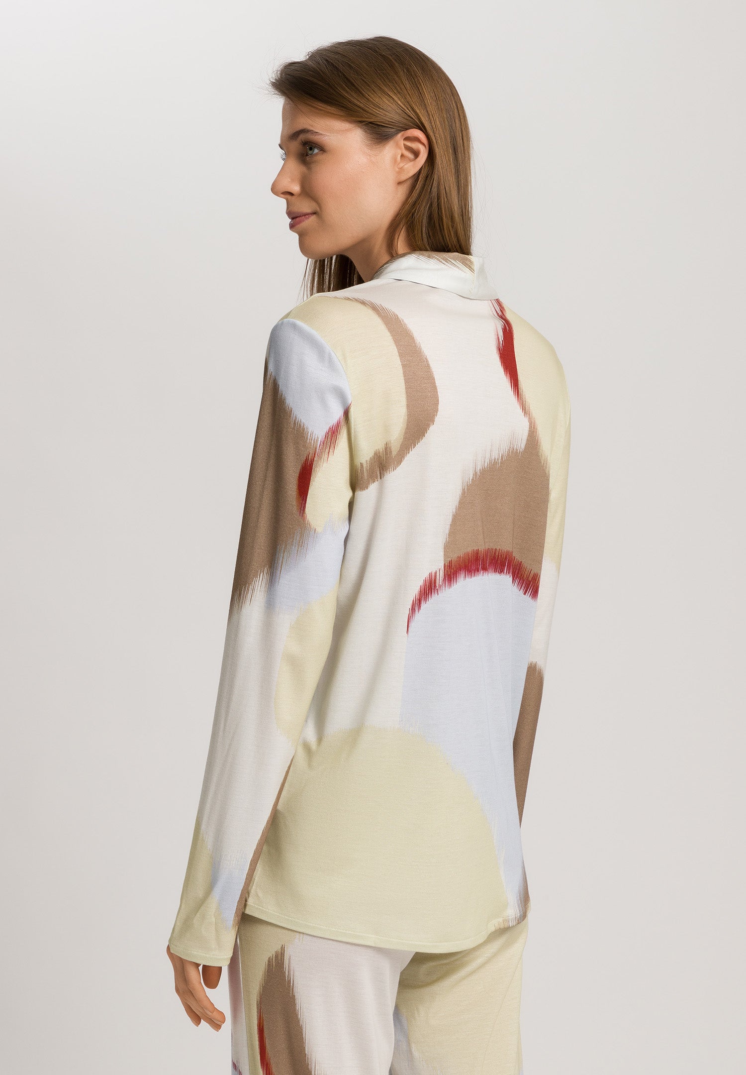 Olivia Soft Tencel™ Collared Shirt | Abstract Paint 74775-3050