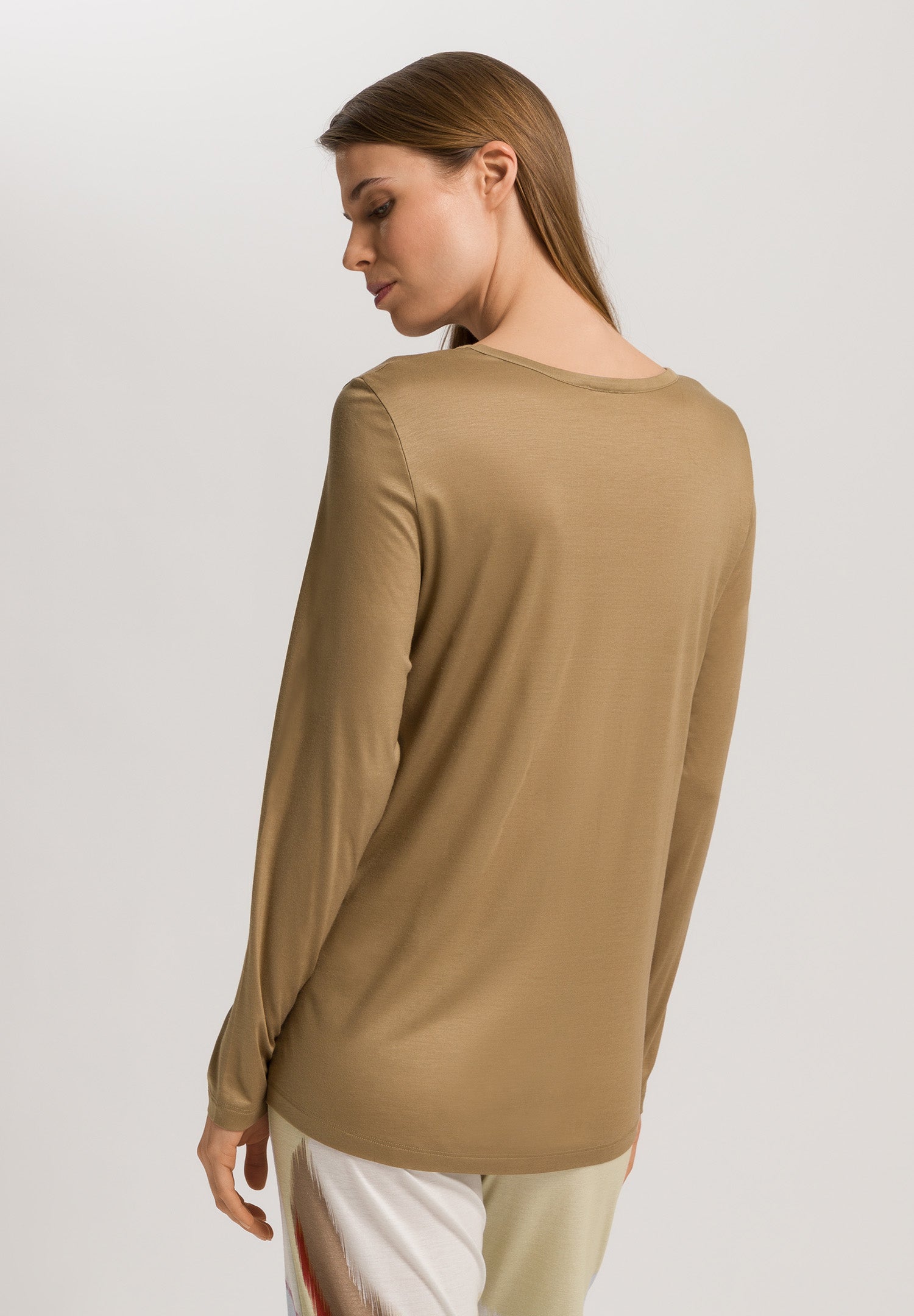Olivia Soft Tencel™ Round Neck Top | Fern Green 74776-1711