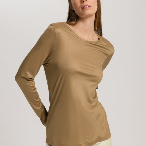 Olivia Soft Tencel™ Round Neck Top | Fern Green 74776-1711