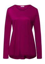 Olivia Soft Tencel™ Round Neck Top | Pink Tourmaline 74776-2473