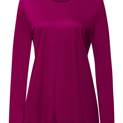 Olivia Soft Tencel™ Round Neck Top | Pink Tourmaline 74776-2473