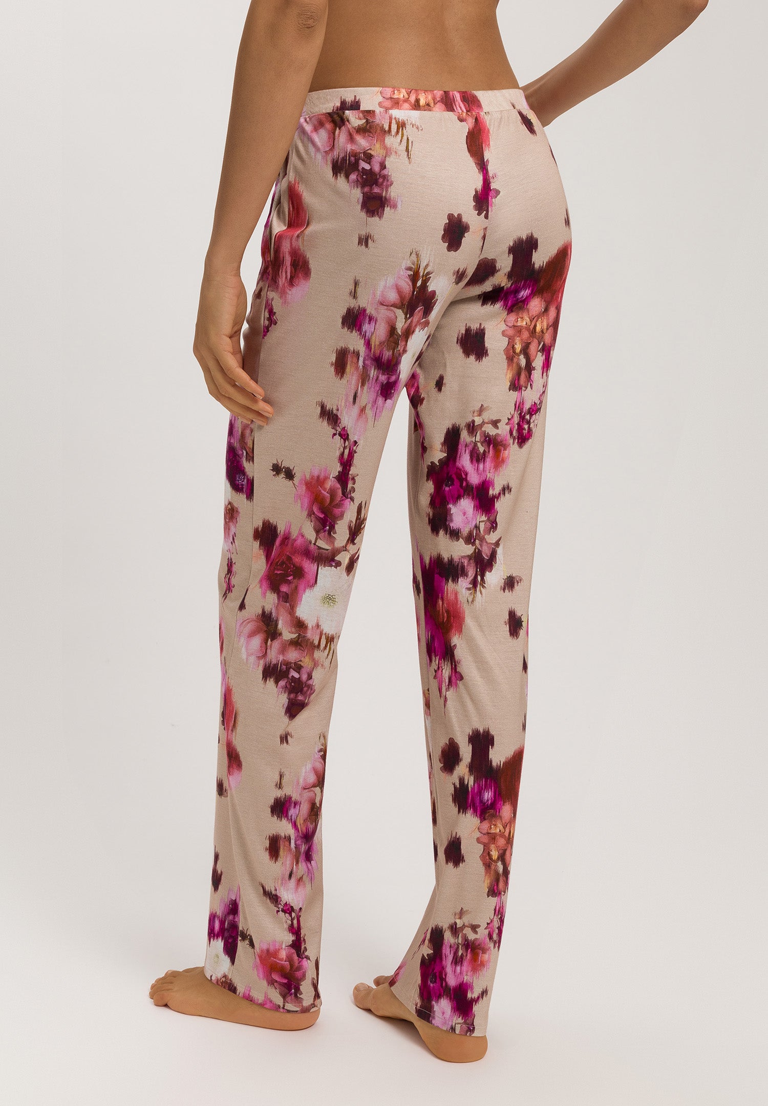 Olivia Soft Tencel™ Lounge Pants | Flower Art Print 74777-3051