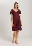 Lilith Tencel™ Lace Trim Nightgown | Vivid Brown 74780-2421