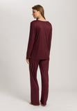 Lilith Tencel™ Lace Trim Pajama Set | Vivid Brown 74781-2421