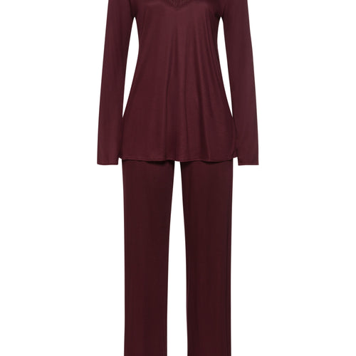 Lilith Tencel™ Lace Trim Pajama Set | Vivid Brown 74781-2421