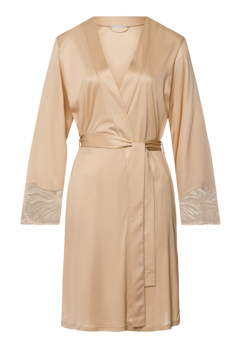 Lilith Tencel™ Lace Trim Robe | Coffee Quartz 74782-2216