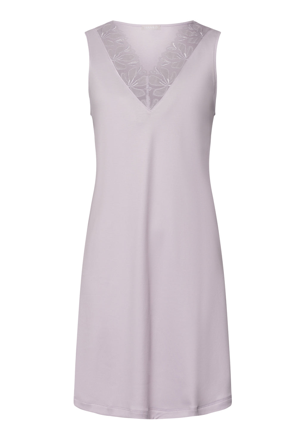 Kalea Floral Tulle Cotton Tank Nightgown | Pink Lavender 74784-2463