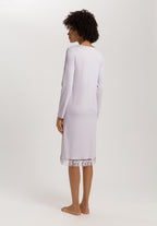 Kalea Floral Tulle Cotton Nightgown | Pink Lavender 74786-2463