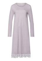 Kalea Floral Tulle Cotton Nightgown | Pink Lavender 74786-2463