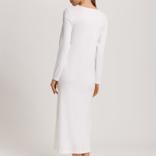 Kalea Floral Tulle Cotton Nightgown | Off White 74787-102