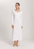 Kalea Floral Tulle Cotton Nightgown | Off White 74787-102