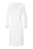 Kalea Floral Tulle Cotton Robe | Off White 74789-102