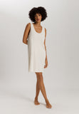 Serena Cotton And Linen Tank Gown 90cm | Misty White 74791-2123