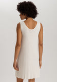 Serena Cotton And Linen Tank Gown 90cm | Misty White 74791-2123