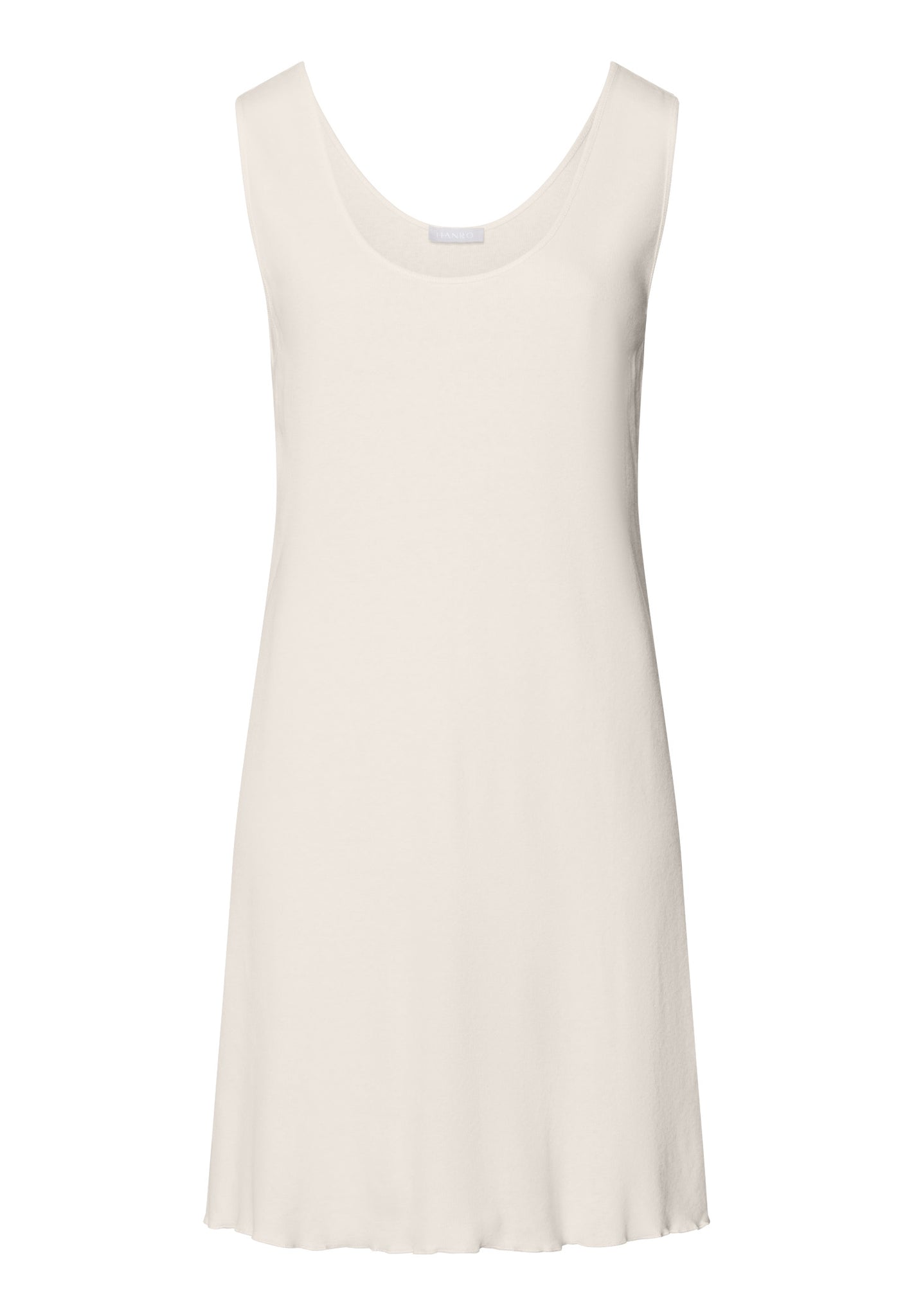 Serena Cotton And Linen Tank Gown 90cm | Misty White 74791-2123
