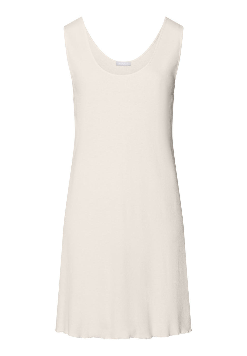 Serena Cotton And Linen Tank Gown 90cm | Misty White 74791-2123