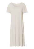 Serena Cotton And Linen Nightgown | Misty White 74792-2123