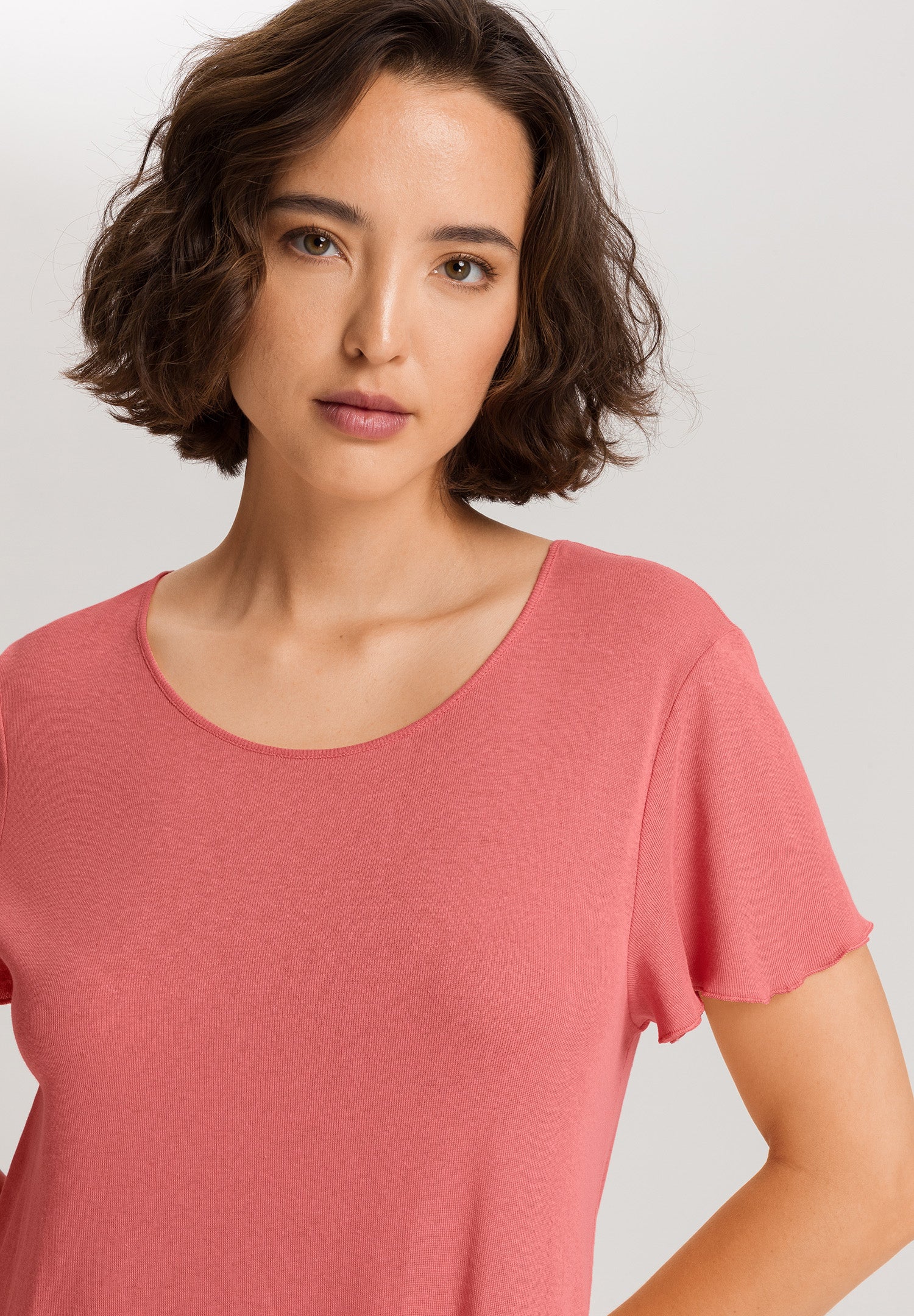 Serena Cotton And Linen Nightgown | Lantana 74792-2347