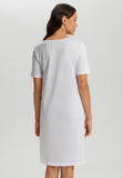 Liz Cotton Nightgown With Embroidery | White 74796-101