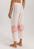 Liz Cotton Crop Pants With Embroidery | Melon Soda 74798-2337