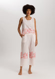 Liz Relaxed Cotton Tank Top With Embroidery | Melon Soda 74799-2337