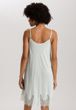 Melia Scalloped Lace Spaghetti Chemise 95cm | Ice Flow 74801-2577