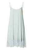 Melia Scalloped Lace Spaghetti Chemise 95cm | Ice Flow 74801-2577