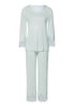 Melia Scalloped Lace Pajama Set | Ice Flow 74803-2577