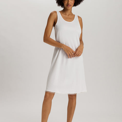 Anouk Cotton Tank Nightgown | Off White 74807-102