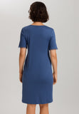 Anouk V-Neck Cotton Nightgown | Slate Blue 74808-2642