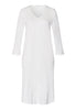 Anouk V-Neck Cotton Nightgown | Off White 74809-102