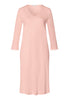 Anouk V-Neck Cotton Nightgown | Pink Blaze 74809-2340