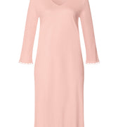 Anouk V-Neck Cotton Nightgown | Pink Blaze 74809-2340