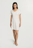 Anilla S/Slv Nightdress 90cm | Misty White 74812-2123