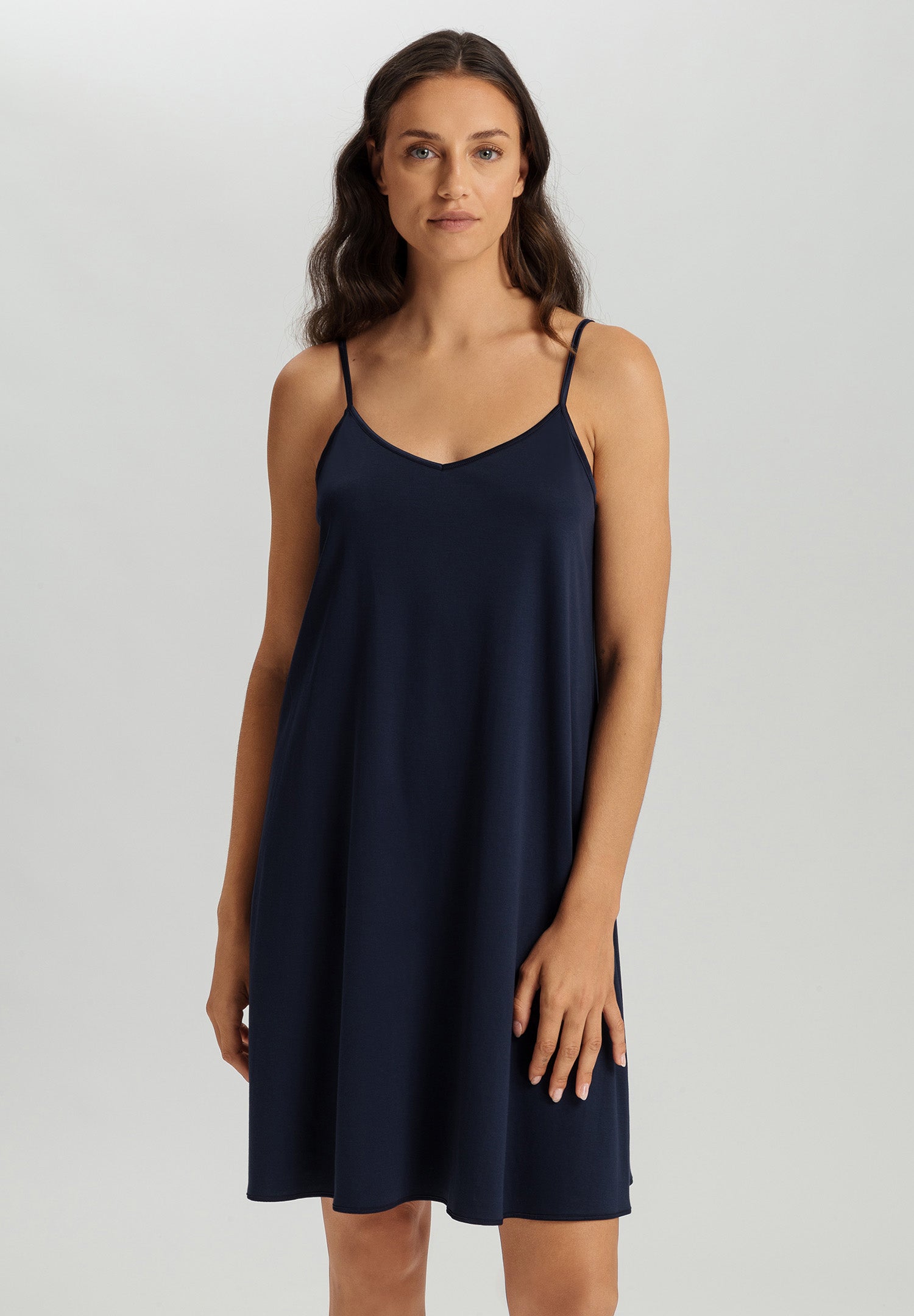 Cotton Silk Cotton Chemise | Deep Navy 74813-1610