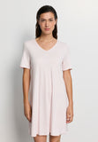Cotton Silk V-Neck Cotton Nightgown | Honeydew 74814-1347
