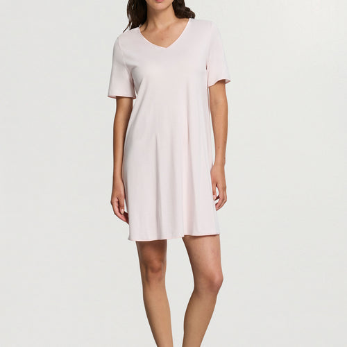 Cotton Silk V-Neck Cotton Nightgown | Honeydew 74814-1347