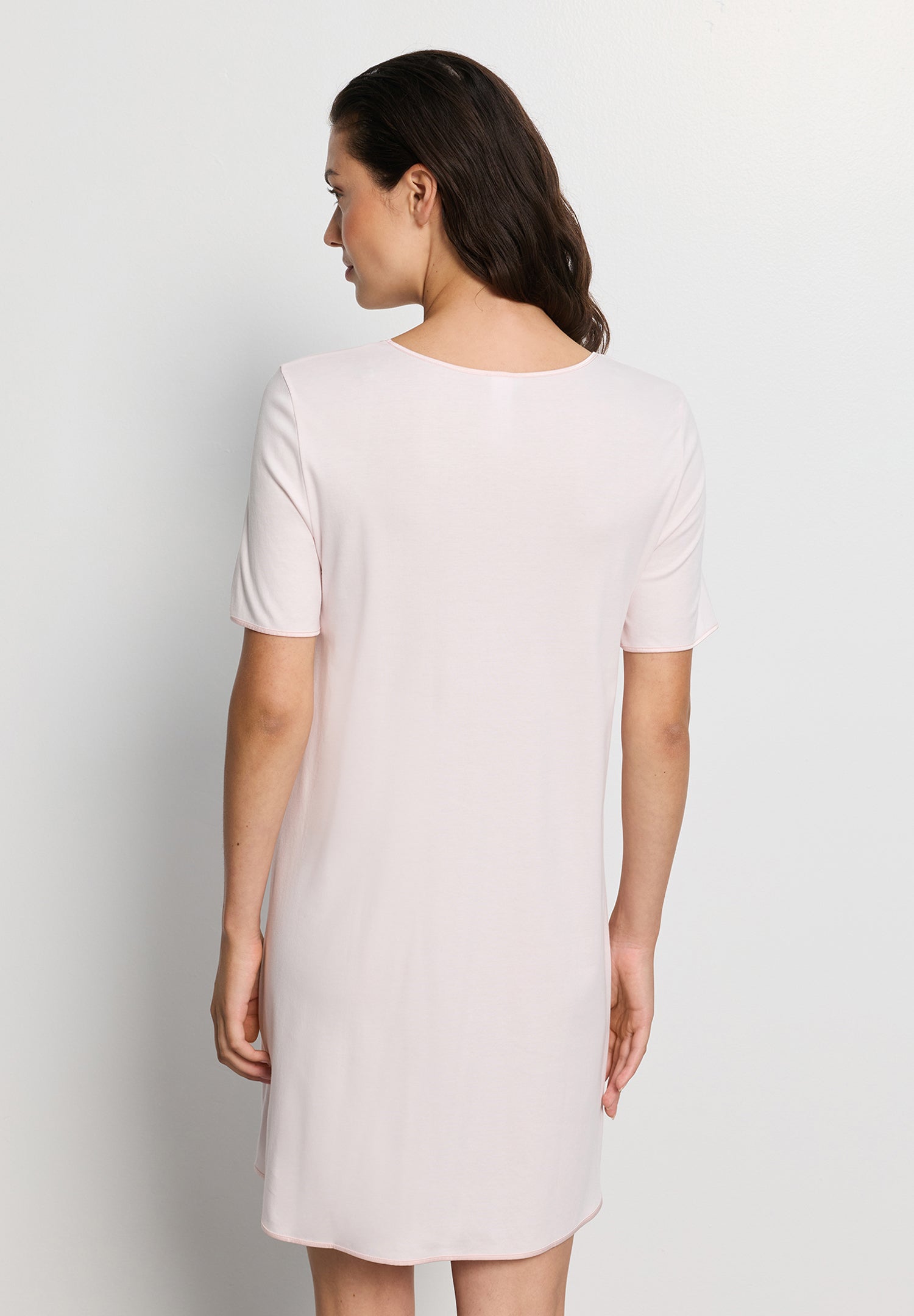 Cotton Silk V-Neck Cotton Nightgown | Honeydew 74814-1347