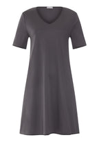Cotton Silk V-Neck Cotton Nightgown | Boulevard 74814-2687