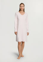 Cotton Silk V-Neck Cotton Nightgown | Honeydew 74815-1347