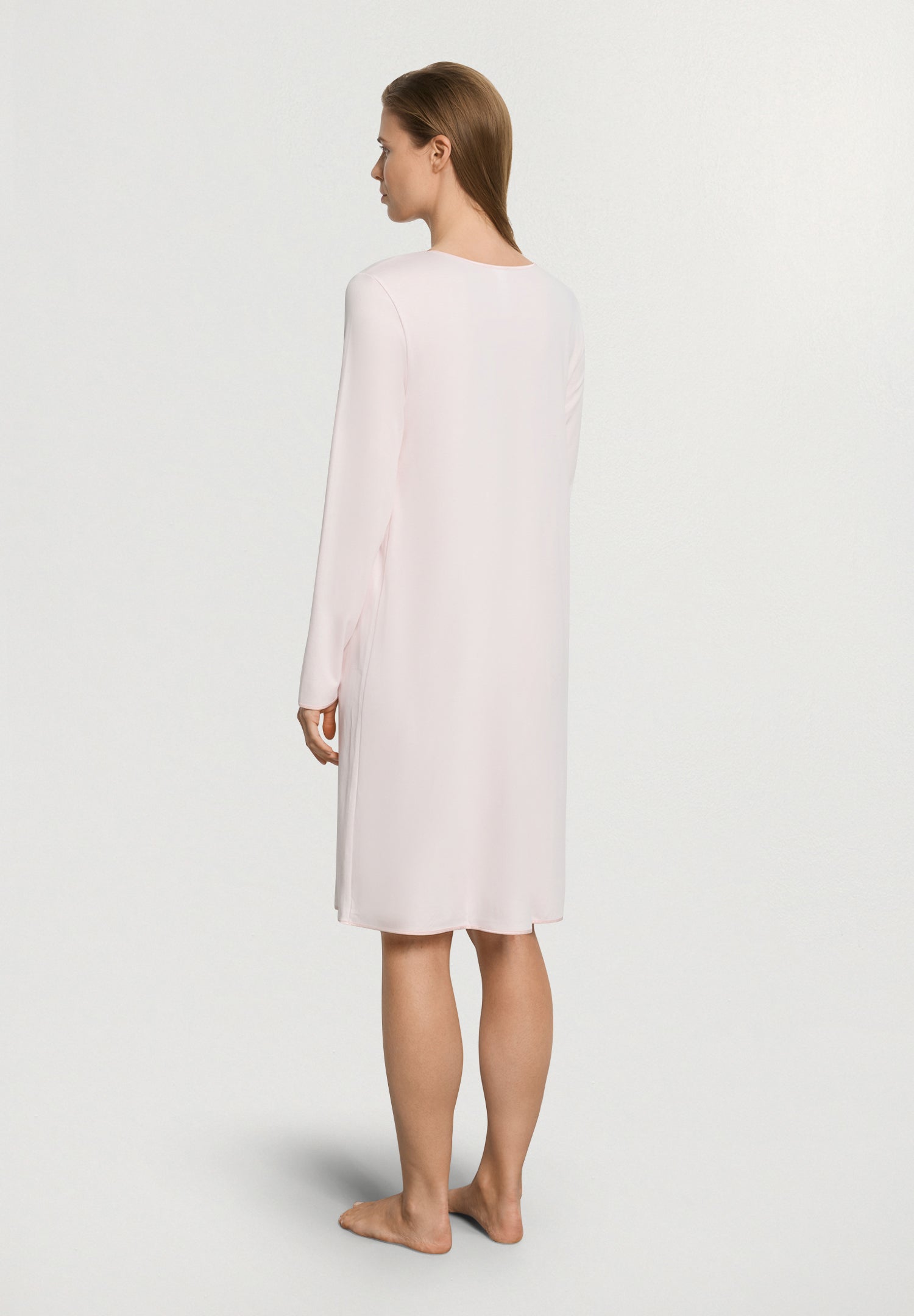 Cotton Silk V-Neck Cotton Nightgown | Honeydew 74815-1347