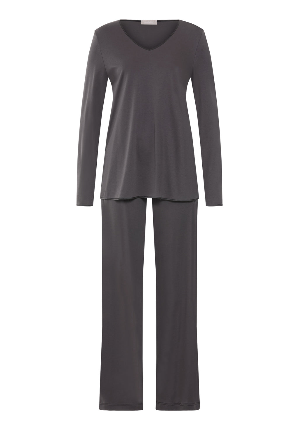 Cotton Silk V-Neck Cotton Pajama Set | Boulevard 74816-2687