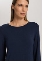 Natural Elegance Soft Jersey Nightgown | Deep Navy 74831-1610