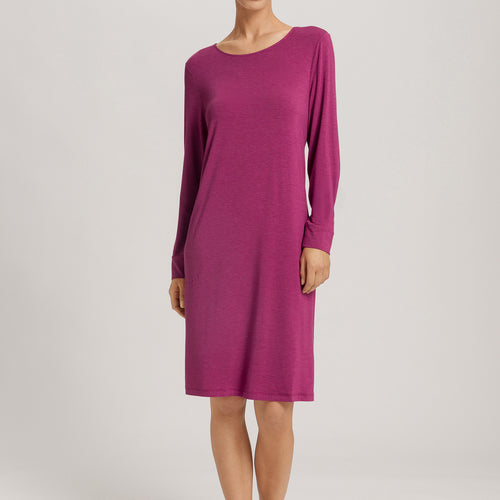 Natural Elegance Soft Jersey Nightgown | Tourmaline Melange 74831-3056